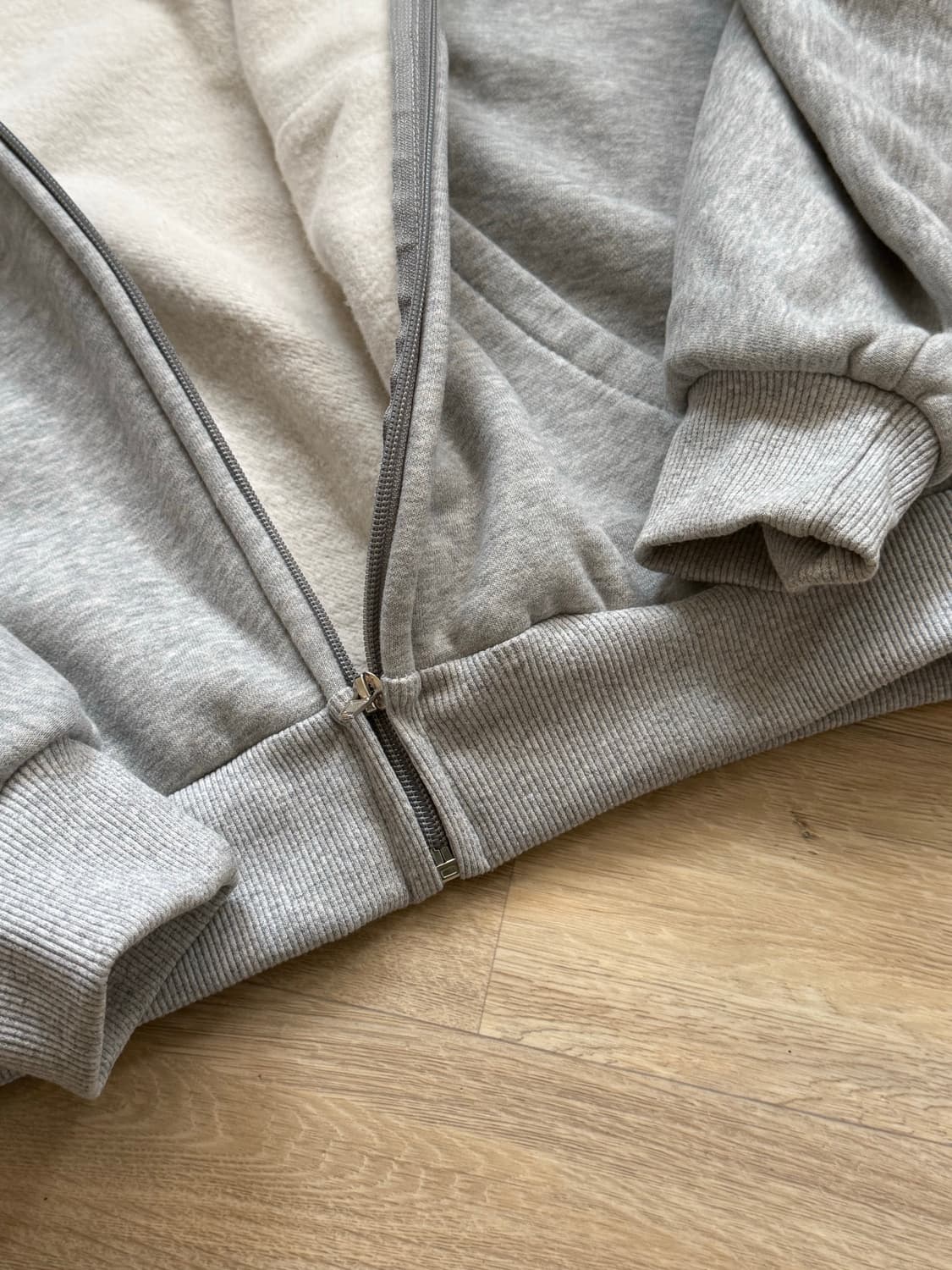 이지 YEEZY 후드집업 HD-10 그레이 한국 한정판 2사이즈 상품이미지4