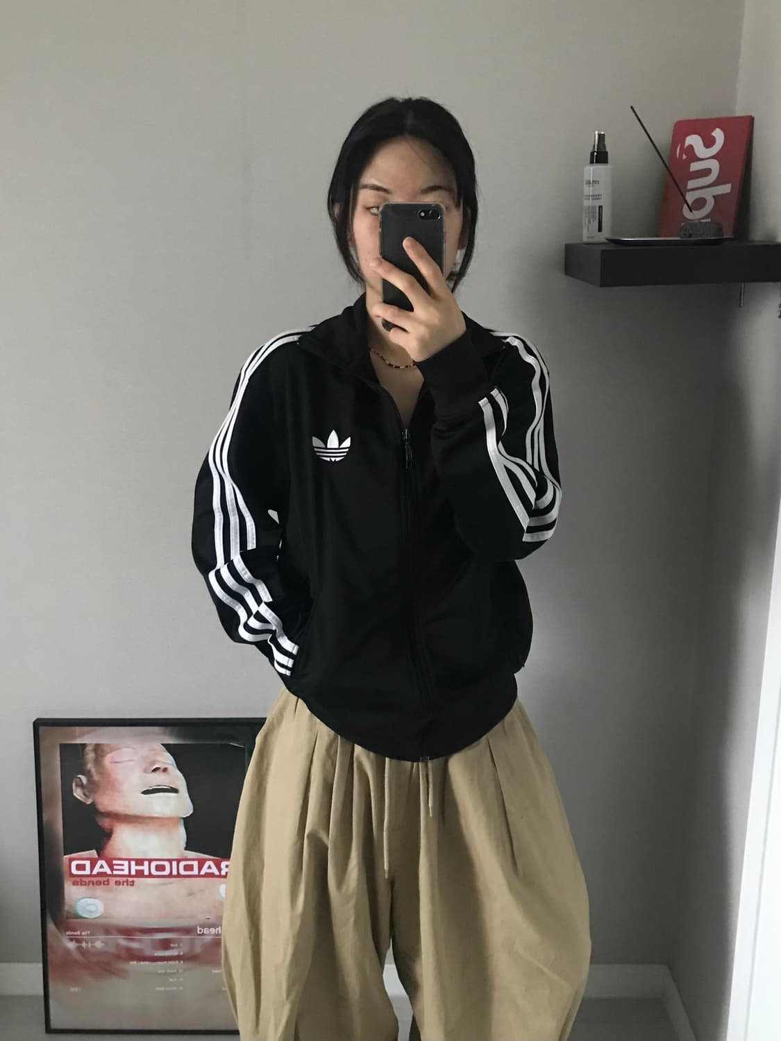 아디다스 파이어버드 블랙 트랙탑 져지 상품이미지1