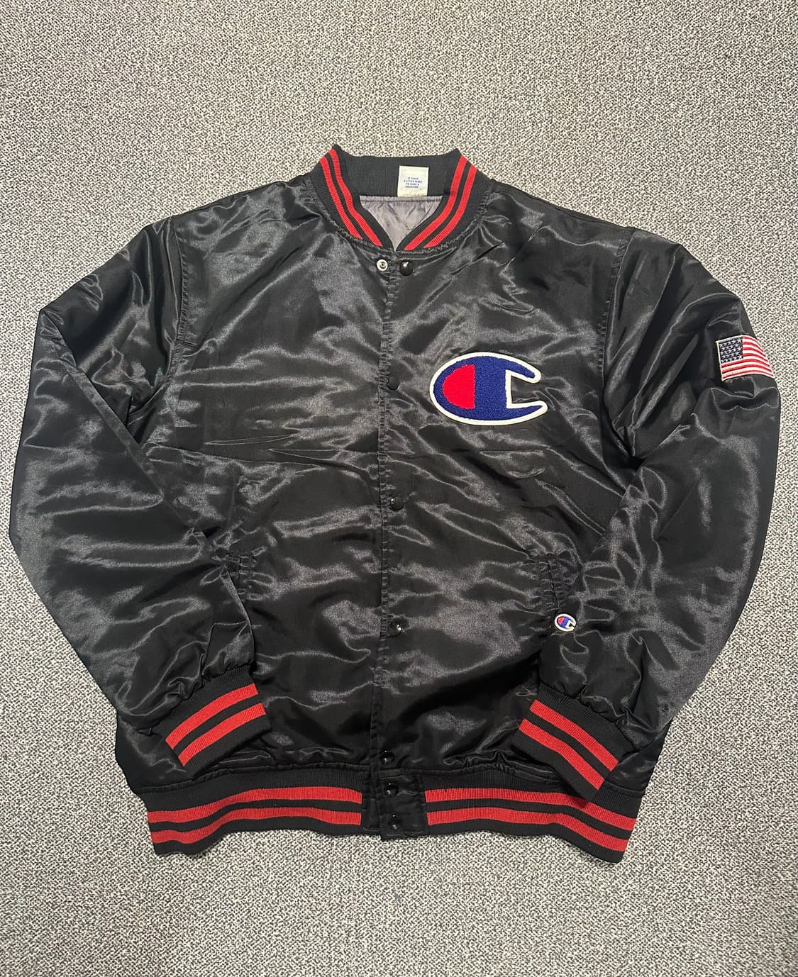 챔피온 빅로고 성조기 스타디움자켓 XL 상품이미지1