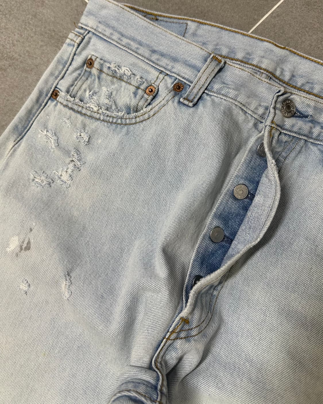 (허단42)90'S 리바이스 커스텀 501-M2100 상품이미지5