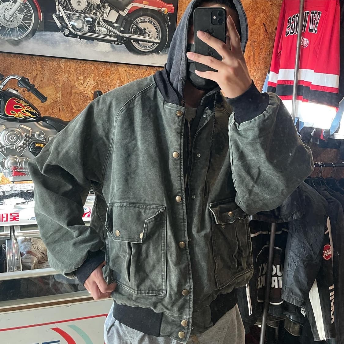 90s 빈티지 워크자켓 (110) 상품이미지10