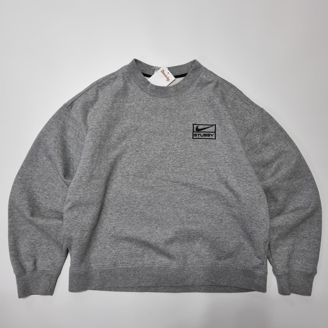 나이키 스투시 NRG BR 크루 플리스 그레이 상품이미지1