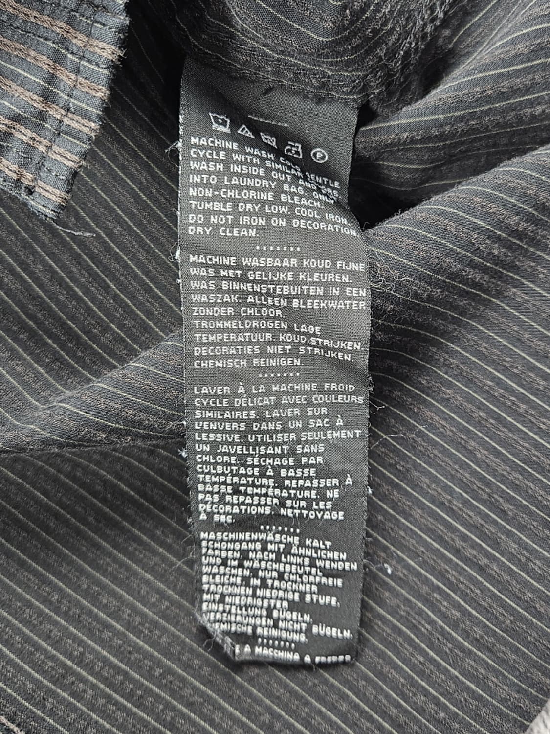 할리데이비슨 자수로고 스트라이프 버튼업 셔츠 ( L ) / 10470 상품이미지8