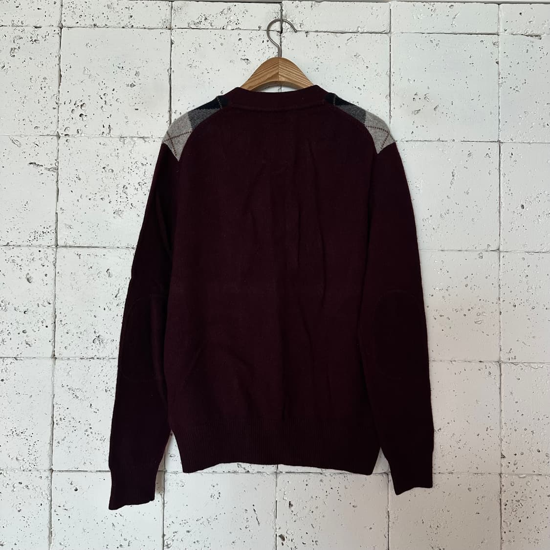 100 빈폴 버건디 가니건 상품이미지5