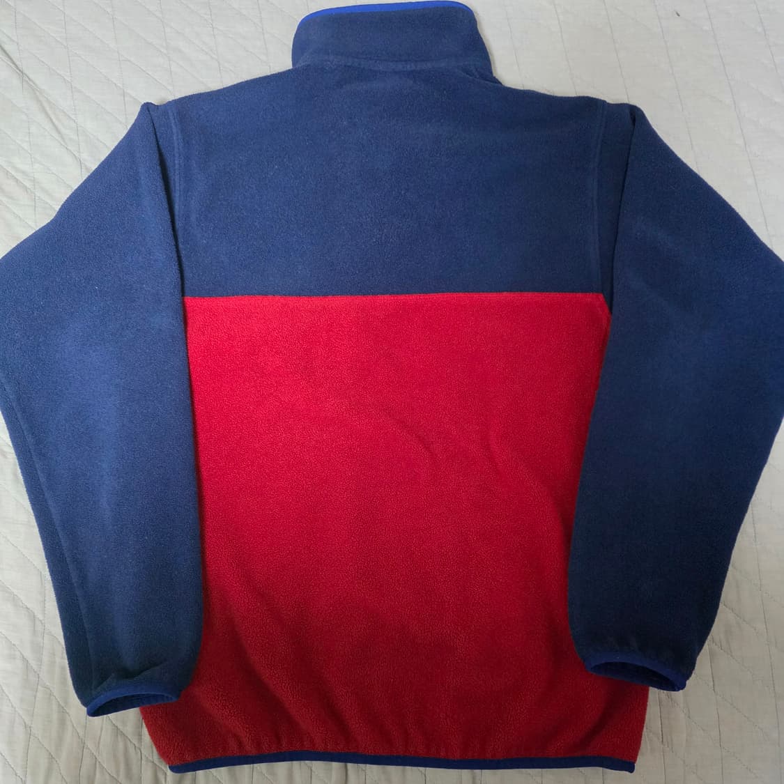 [M/M] 빈티지 파타고니아 신칠라 플리스 풀오버 네이비 레드 상품이미지4