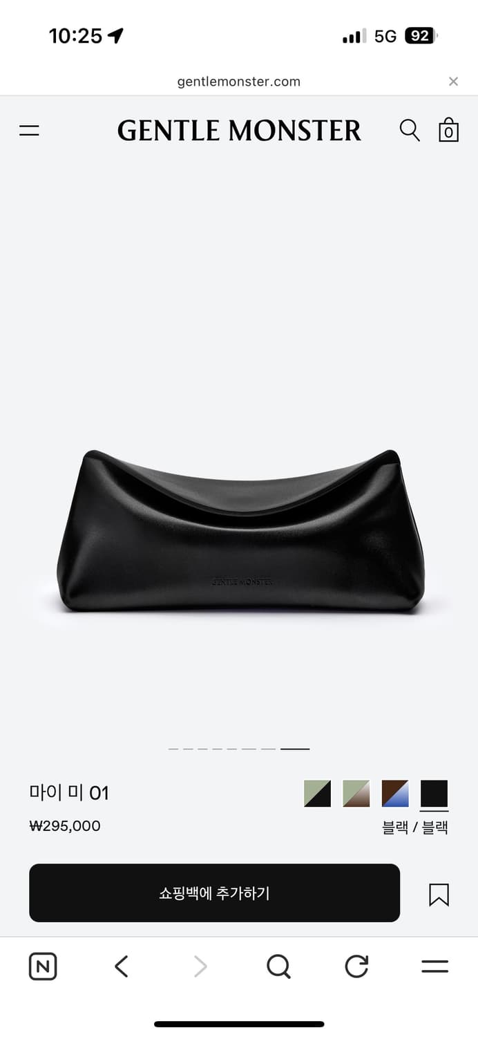 젠틀몬스터 마이미 01 블랙 선글라스 상품이미지4