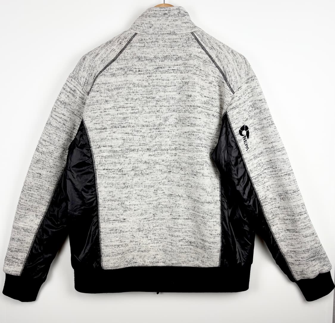 네파 트레이닝 상의 집업 자켓 (겉기모) 상품이미지7