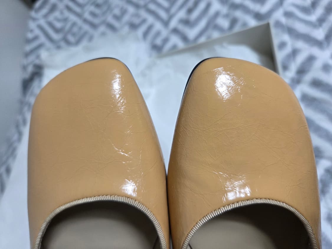 마리몽듀 소프트 메리제인 태닝스킨 천연 소가죽 구두 235mm 상품이미지6