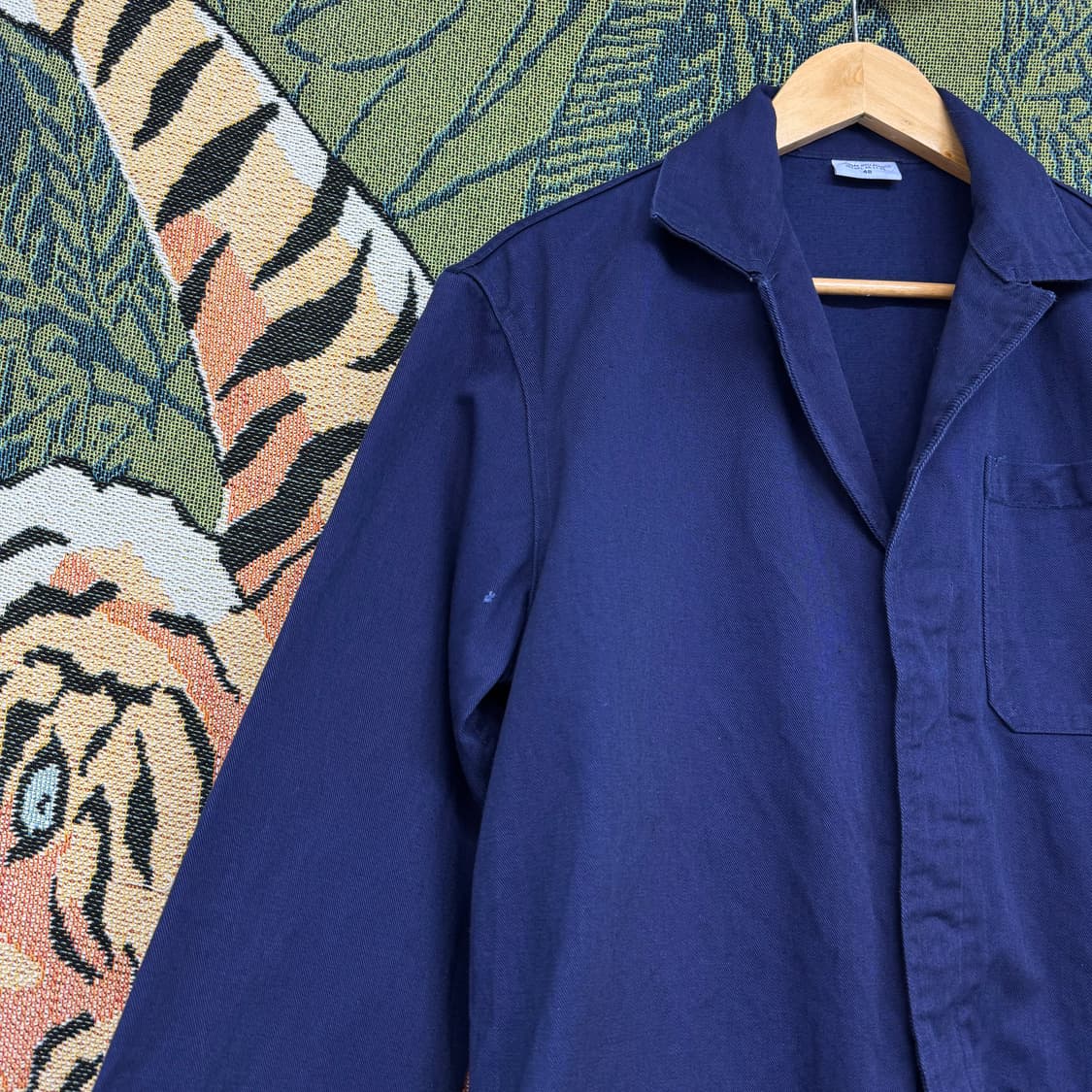 70s 빈티지 프렌치 워크 자켓 (M)   상품이미지4