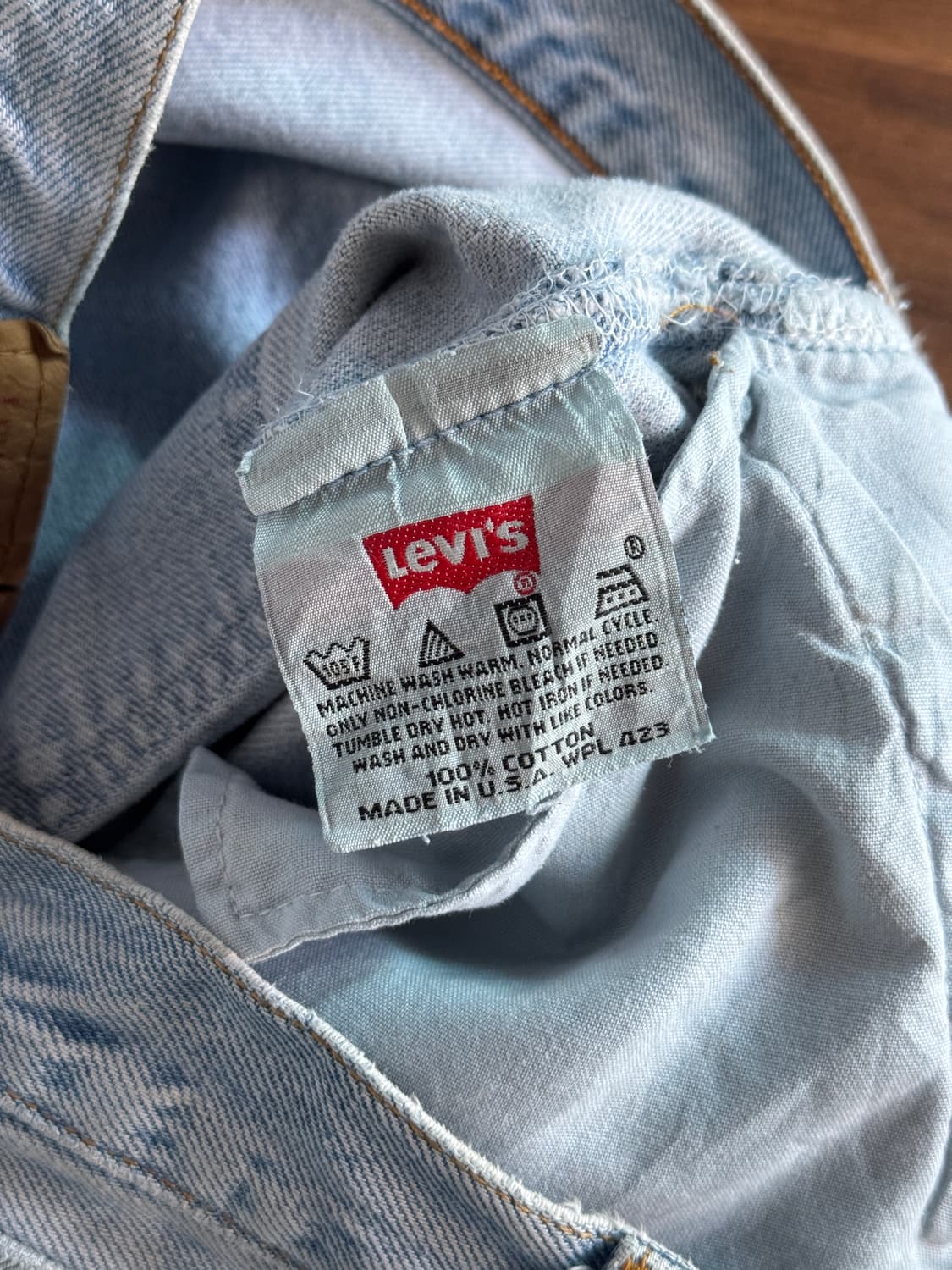 [33]90's 리바이스 501 Made in USA 데님 팬츠 상품이미지6