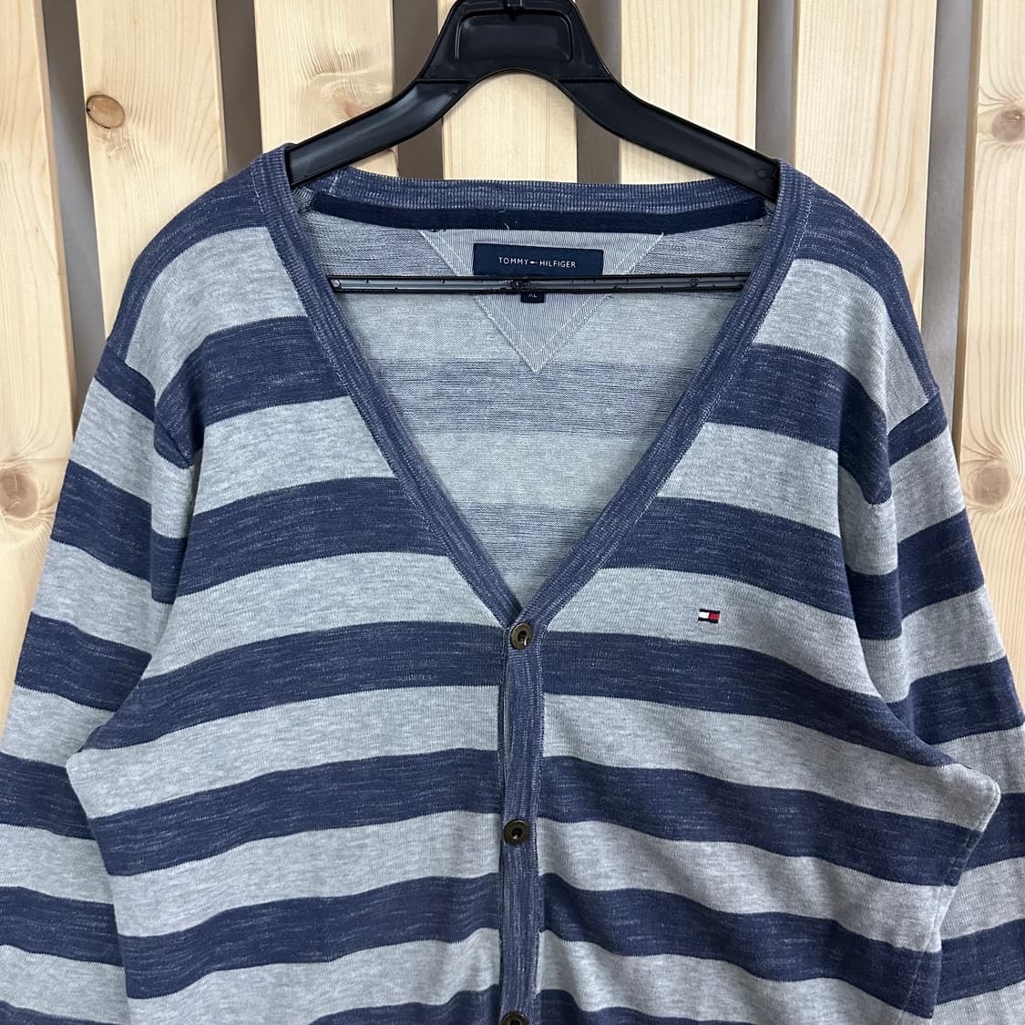 (XL) 타미힐피거 스트라이프 니트 가디건 상품이미지3