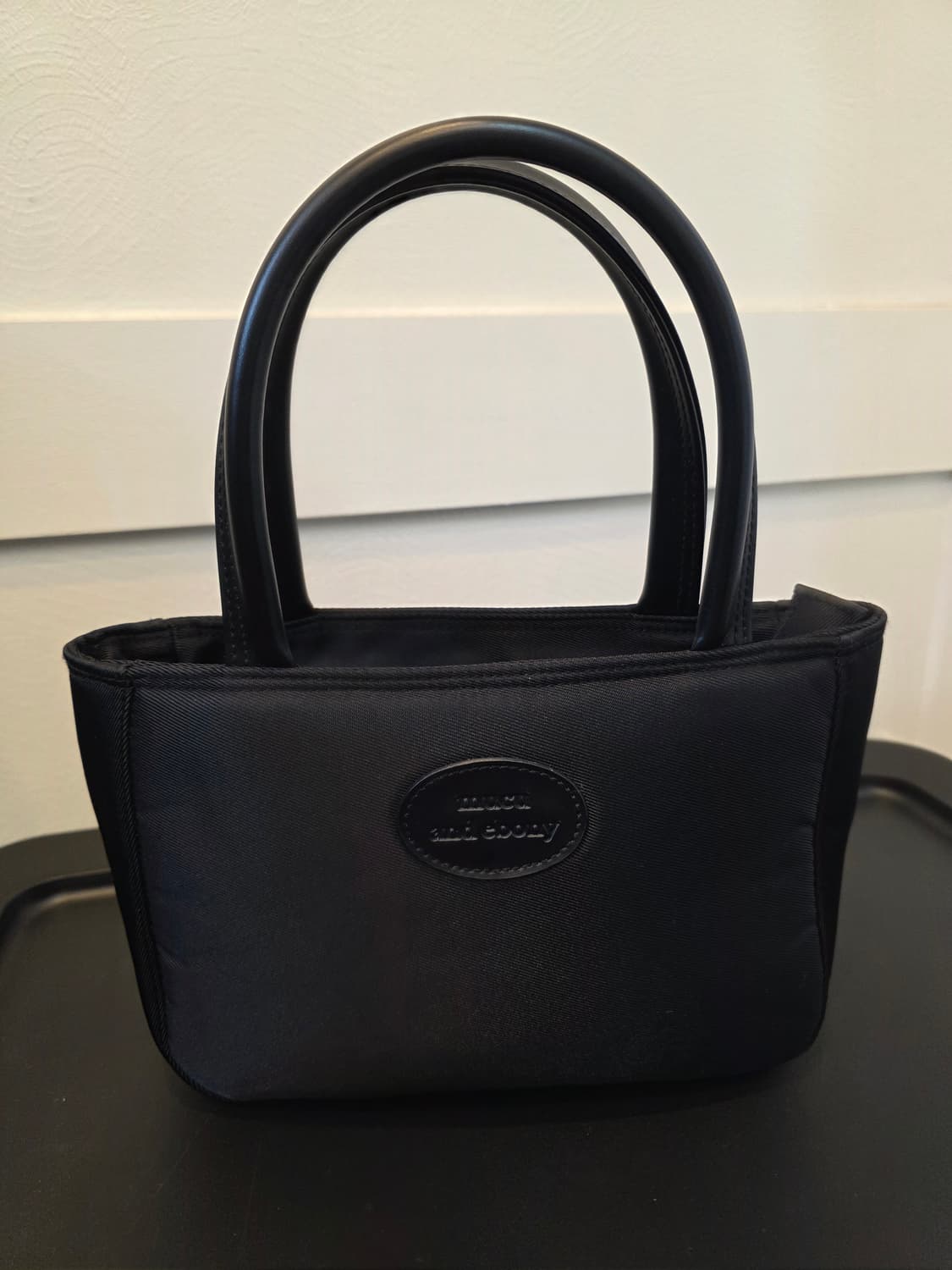 무크앤에보니 에지백 블랙 토트백 상품이미지2