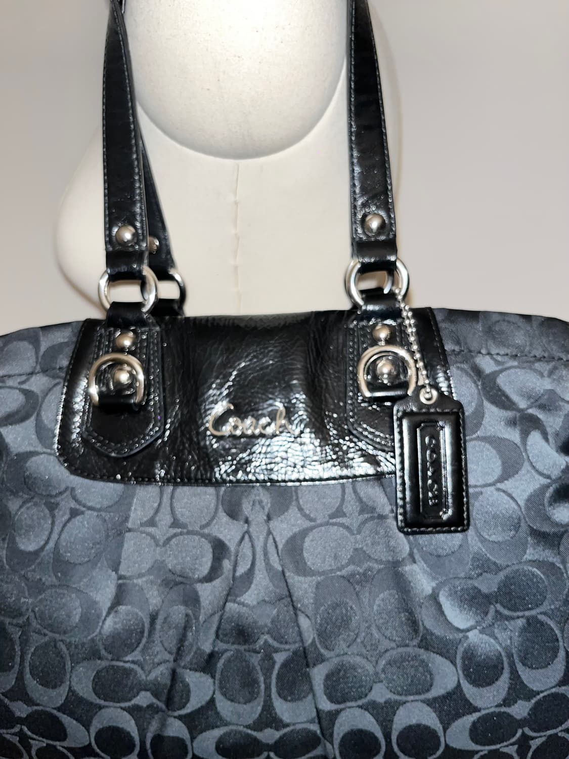Coach All Black Shoulder bag 상품이미지6