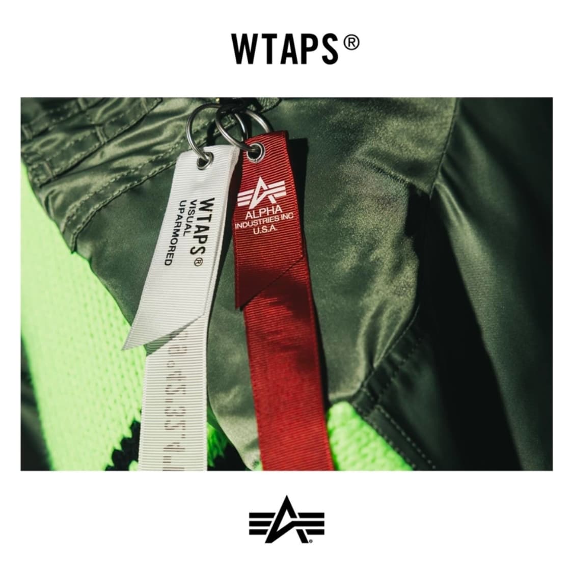 Wtaps x Alpha Ma-1 Core spec Olive 상품이미지6
