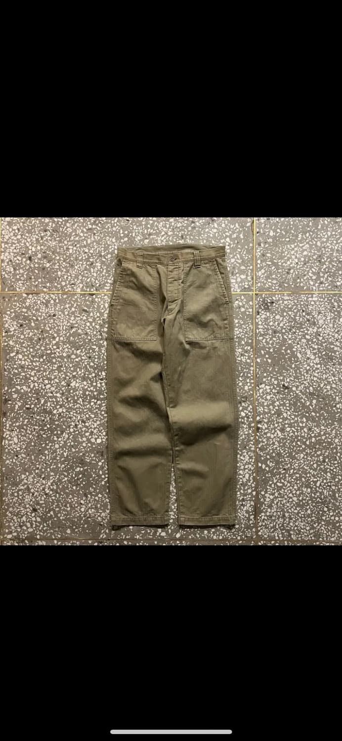 (S) 텐더로인 헤링본 트윌 퍼티그 팬츠 상품이미지1