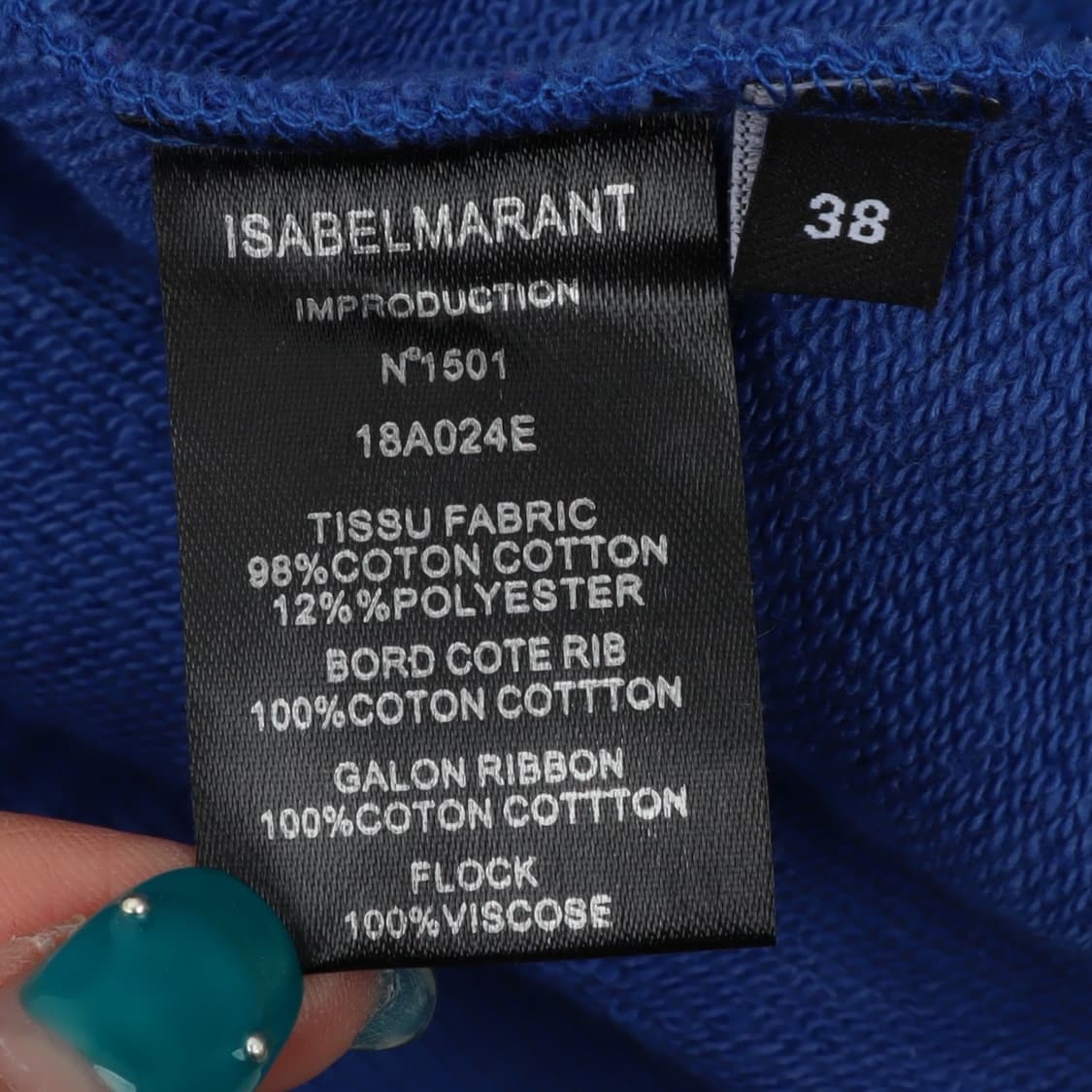 이자벨마랑 엠브로이드 코튼 스웻셔츠 상품이미지8