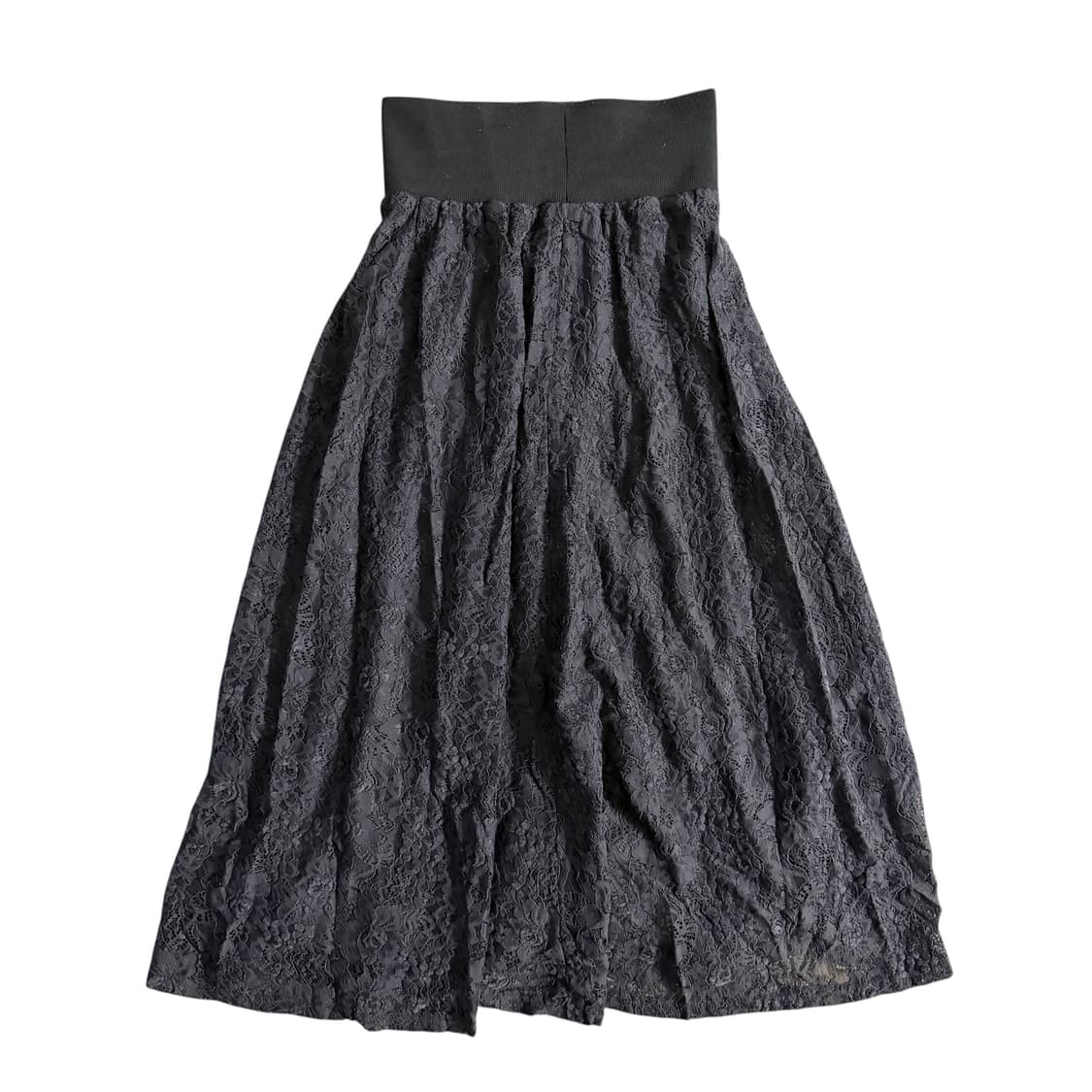 Pumpkin port flower lace skirt 상품이미지3