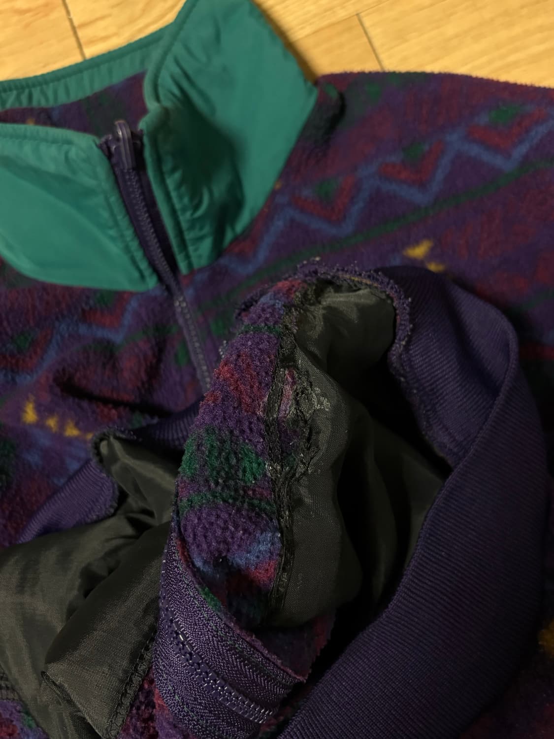 90s 컬럼비아 플리스 자켓 상품이미지5