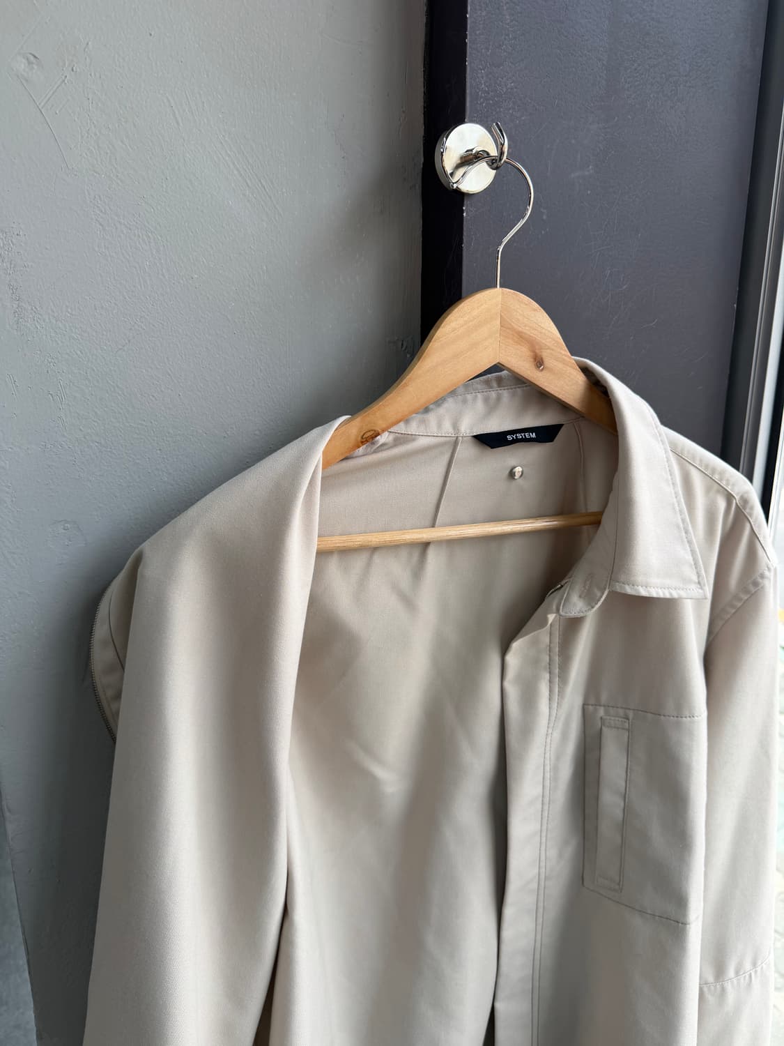 105/ 시스템옴므 24FW 포켓 셔츠 자켓 상품이미지6