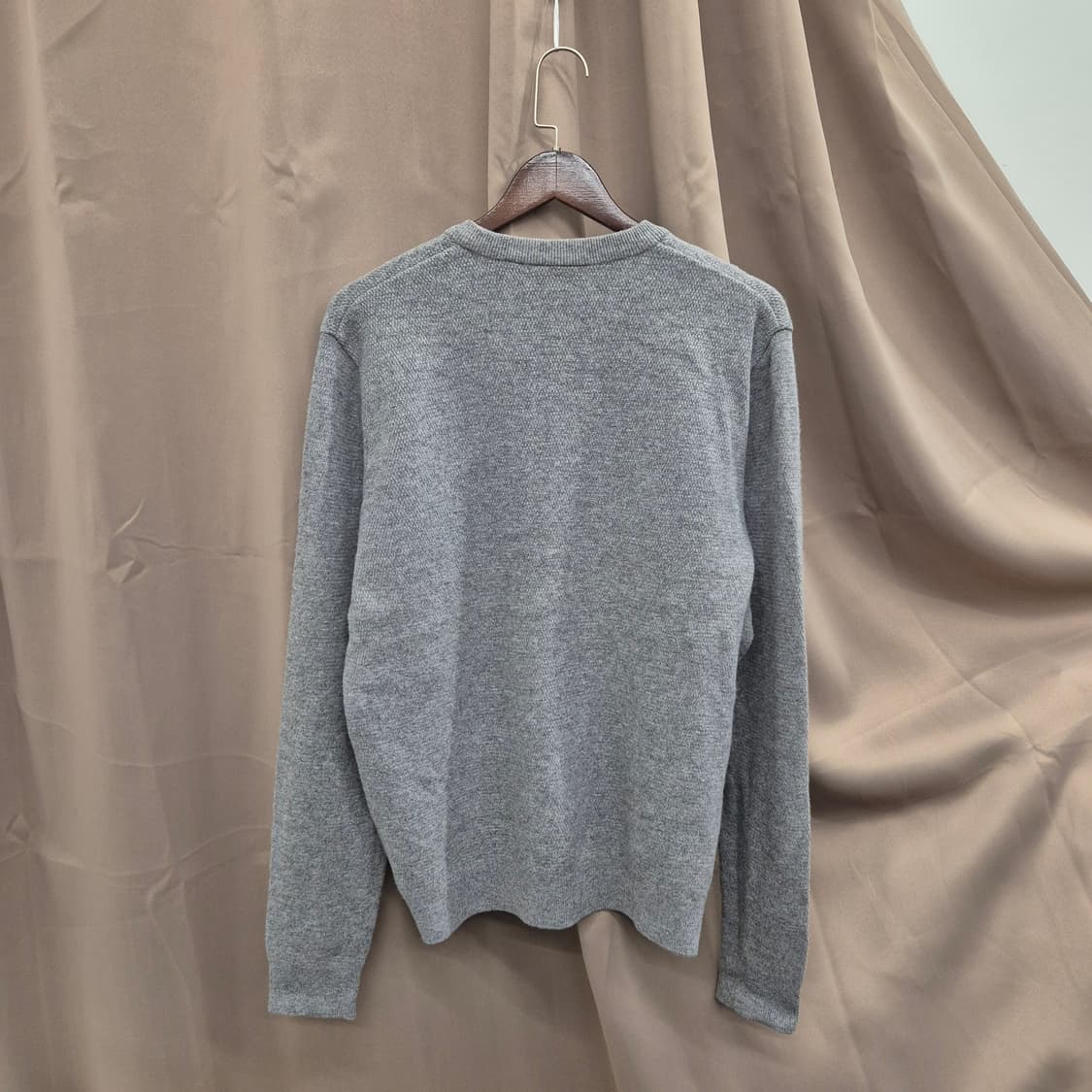 라코스테 그레이 니트 스웨터 XL 상품이미지3