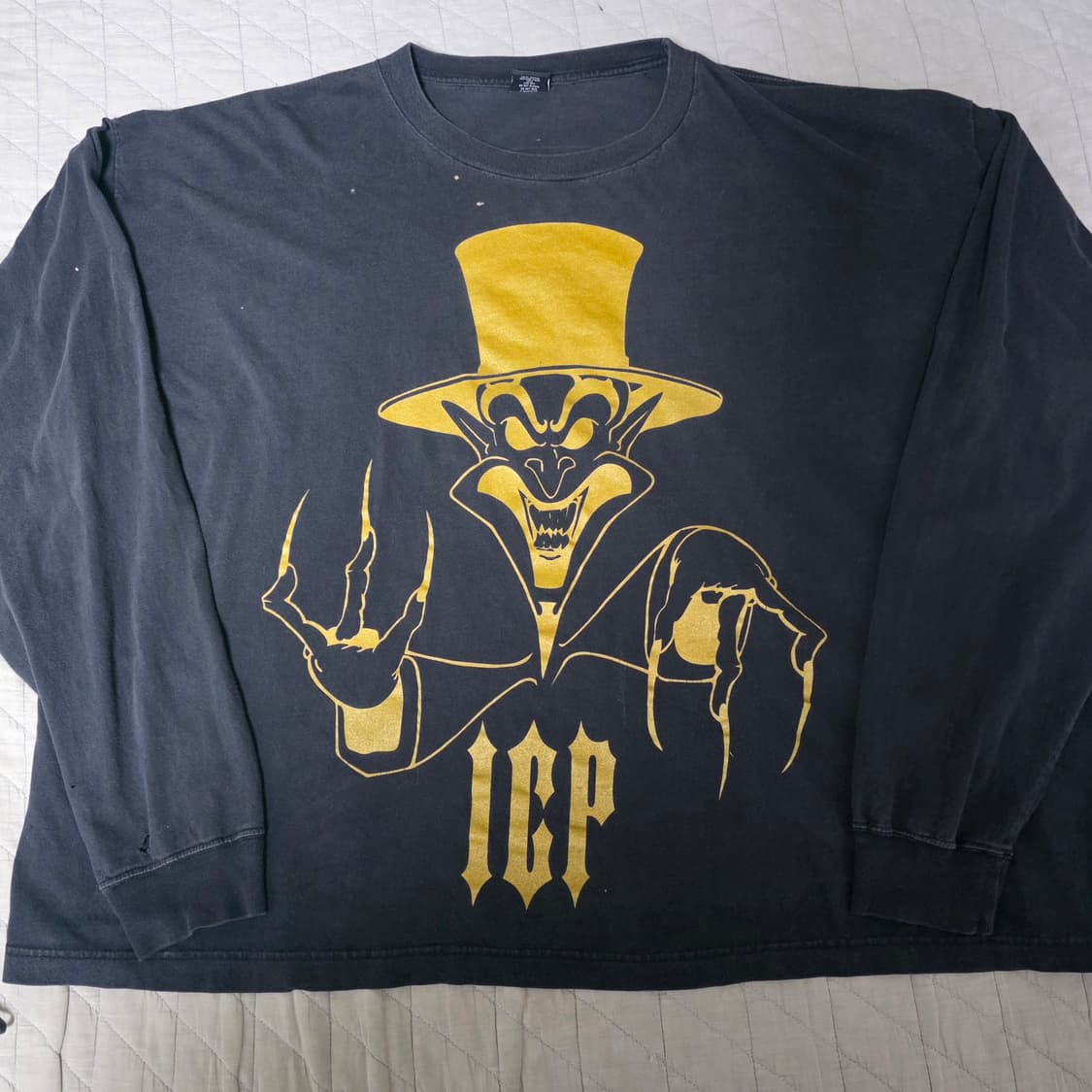 [XXXL] 00s 빈티지 ICP 링마스터 롱슬리브 밴드티 랩티 상품이미지2