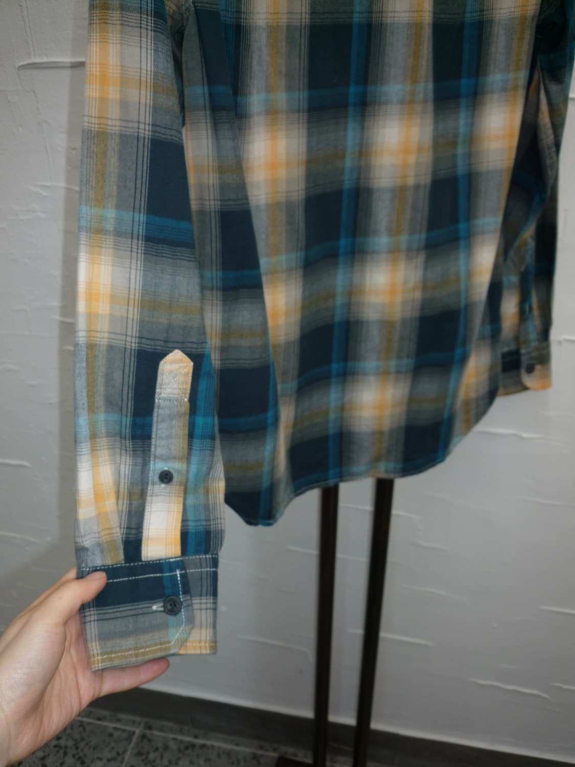 blue ivory check shirts 상품이미지6