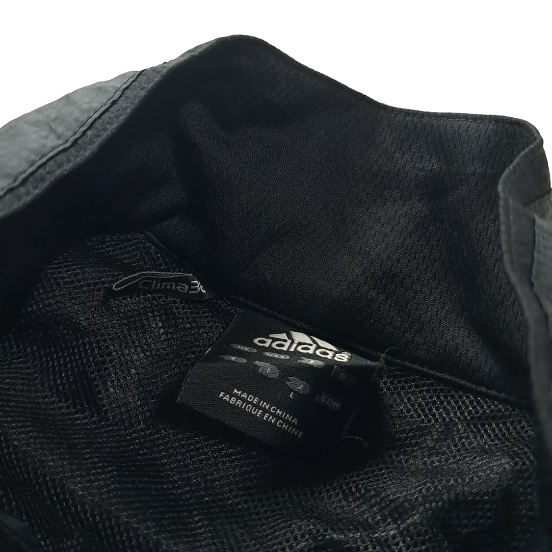 CK600 XL 아디다스 00s 블랙 바람막이 크롭 자켓 상품이미지3