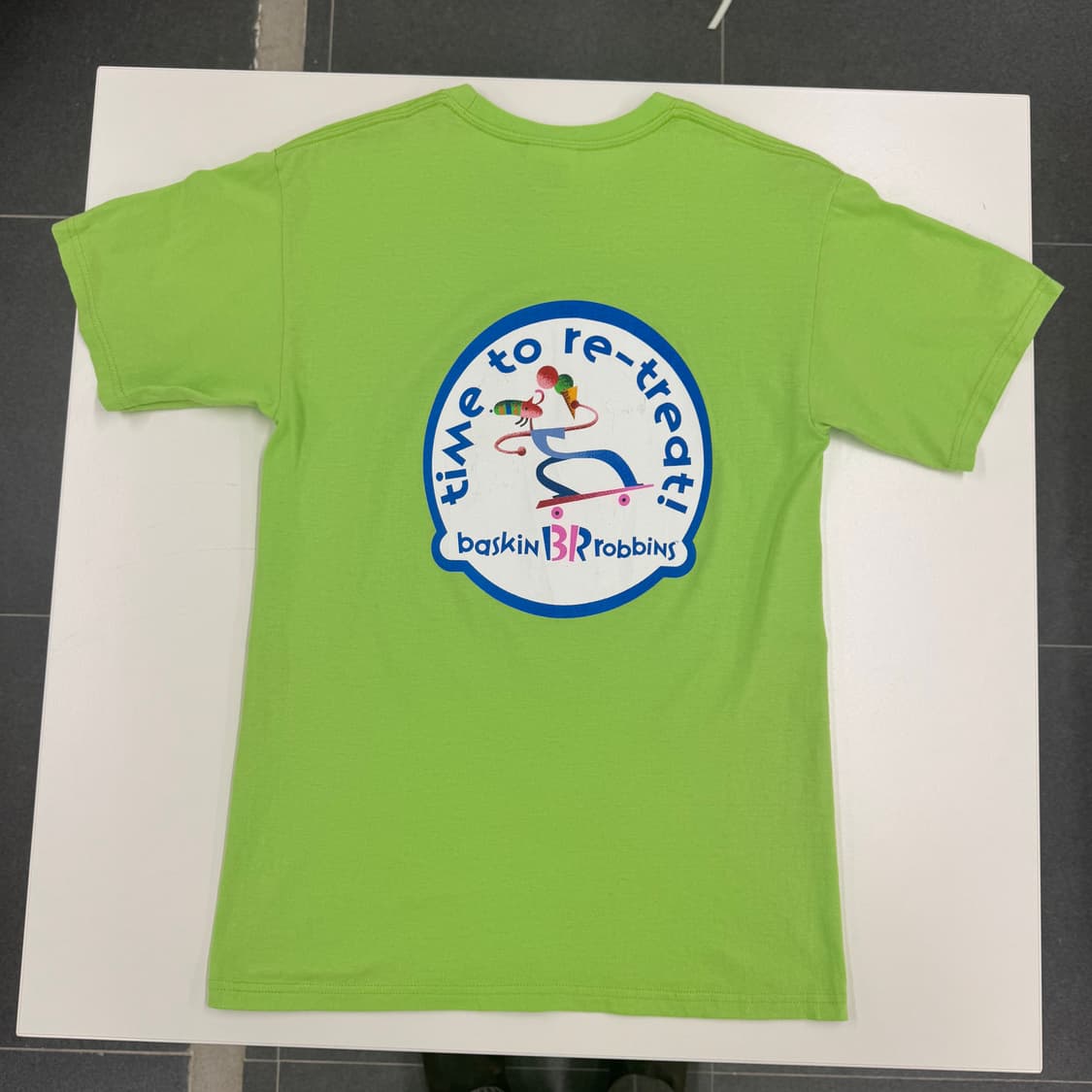 Vintage Baskin-Robbins Staff T-shirts 상품이미지3