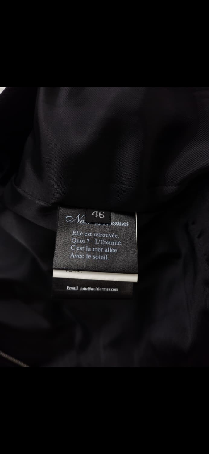 느와르 라르메스 STANDARD JK #8 46사이즈 상품이미지6