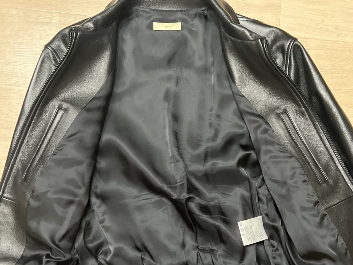 [S] 렉토 70's benn 벤 레더 봄버 (램 레더, 램스킨) 상품이미지5