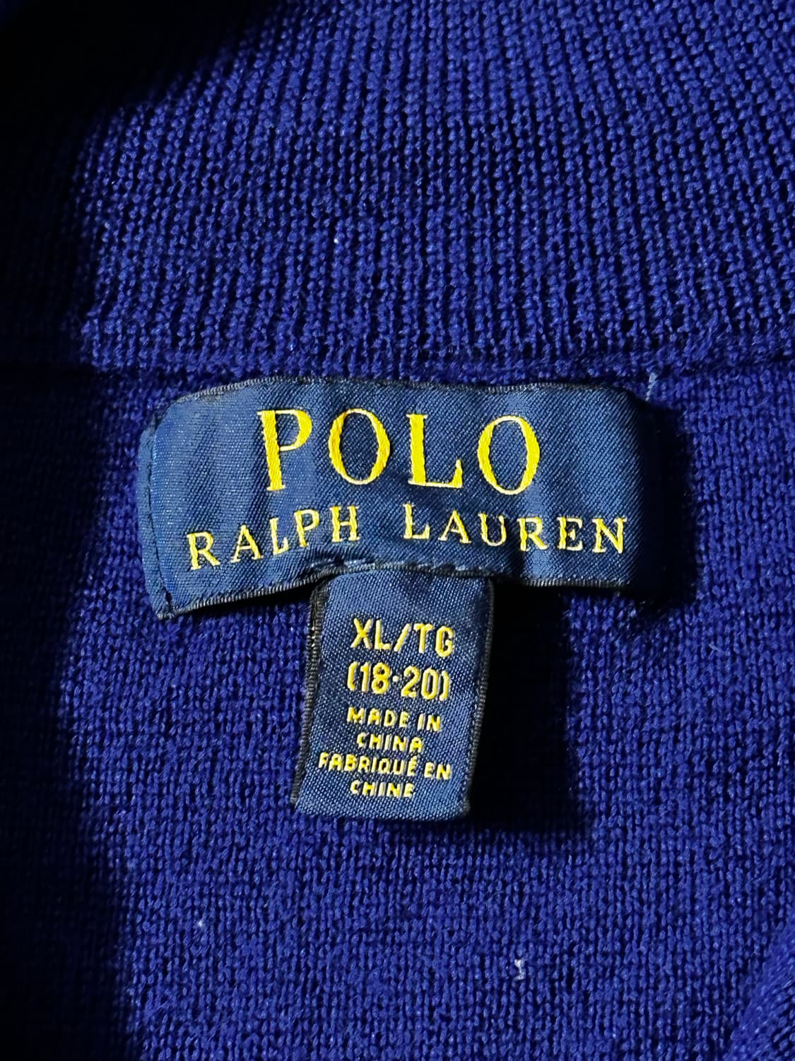 Polo랄프로렌 성조기 USA Flag Wool 하프집업 상품이미지5