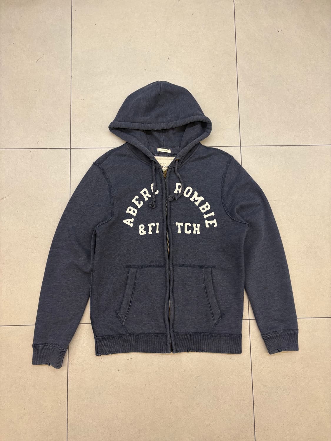 아베크롬비 네이비 워싱 후드집업 상품이미지3