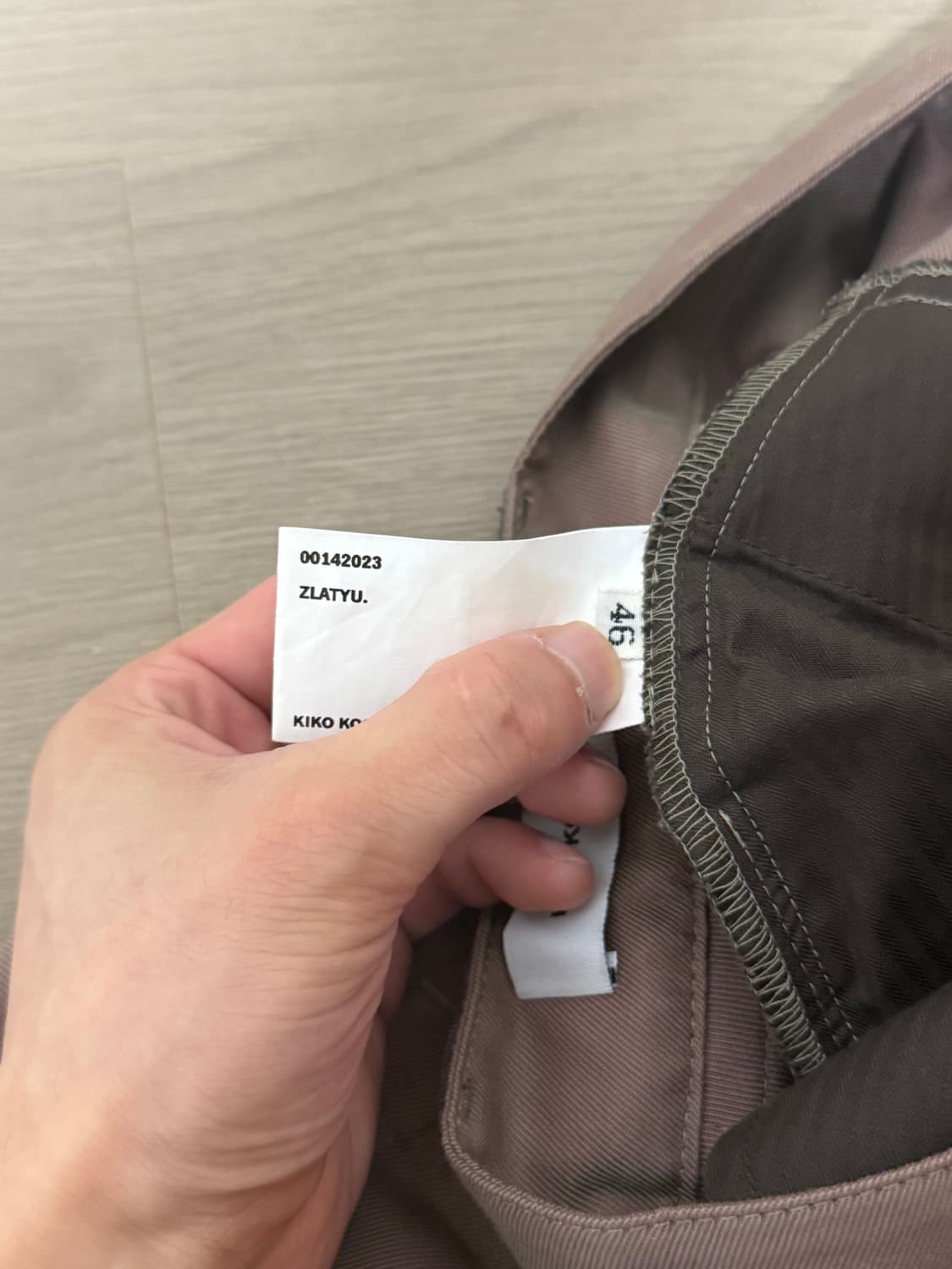 키코코스타디노브 맥나마라 팬츠 브라운 46 상품이미지6