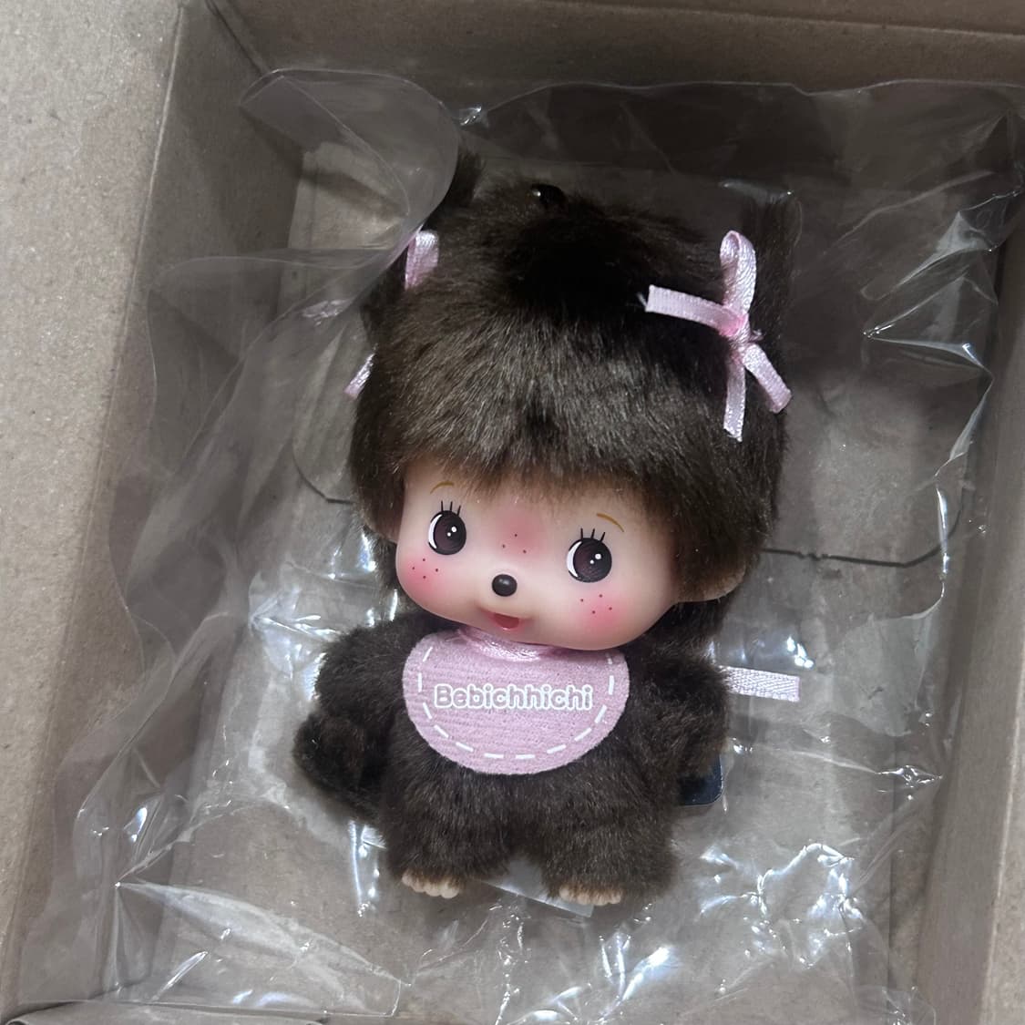 몬치치 베비치치 빅헤드 SS 걸 키 체인 핑크 상품이미지1