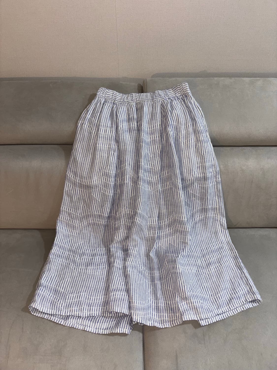 Plantation by Issey miyake  linen skirt 상품이미지3