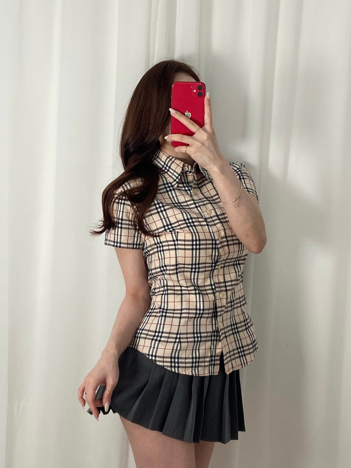 버버리 노바체크 반팔셔츠 상품이미지2