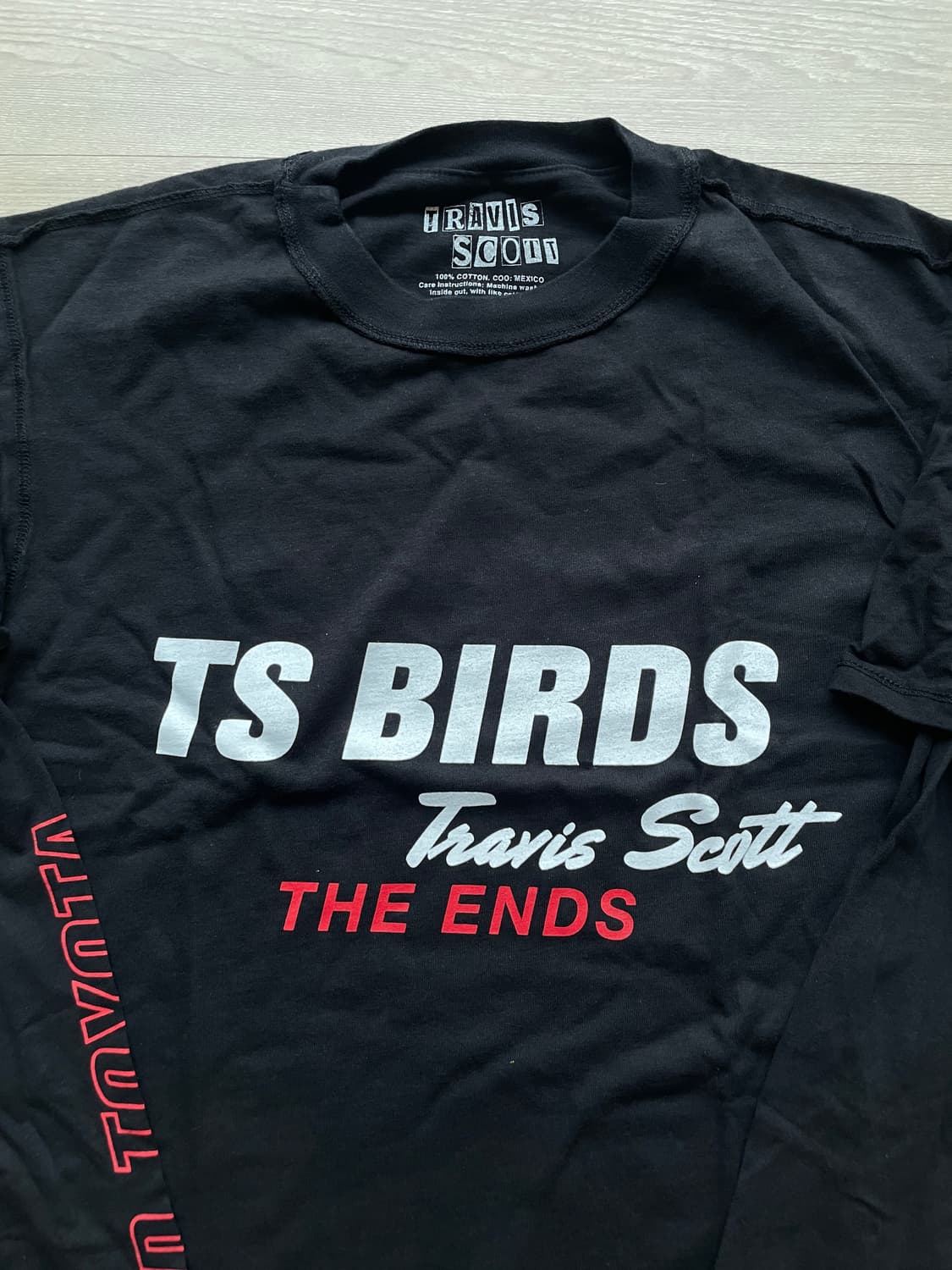 트래비스 스캇  TS BIRDS 롱 슬리브 티셔츠 상품이미지4
