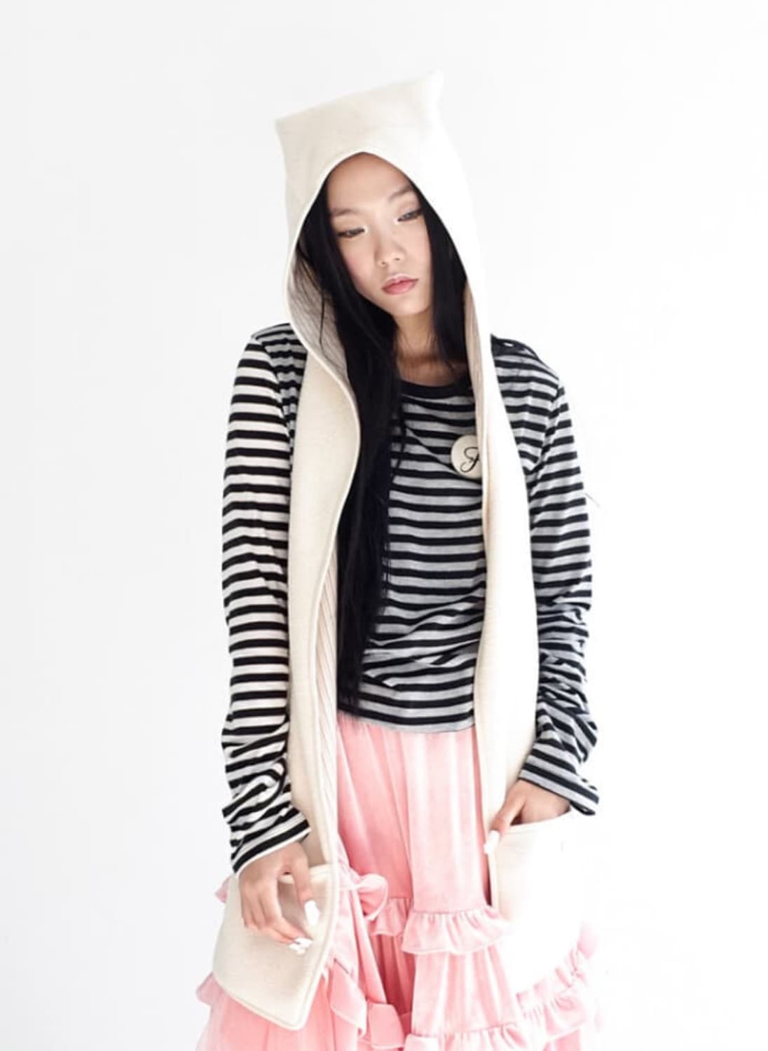 샵페어리 후드 머플러 상품이미지1