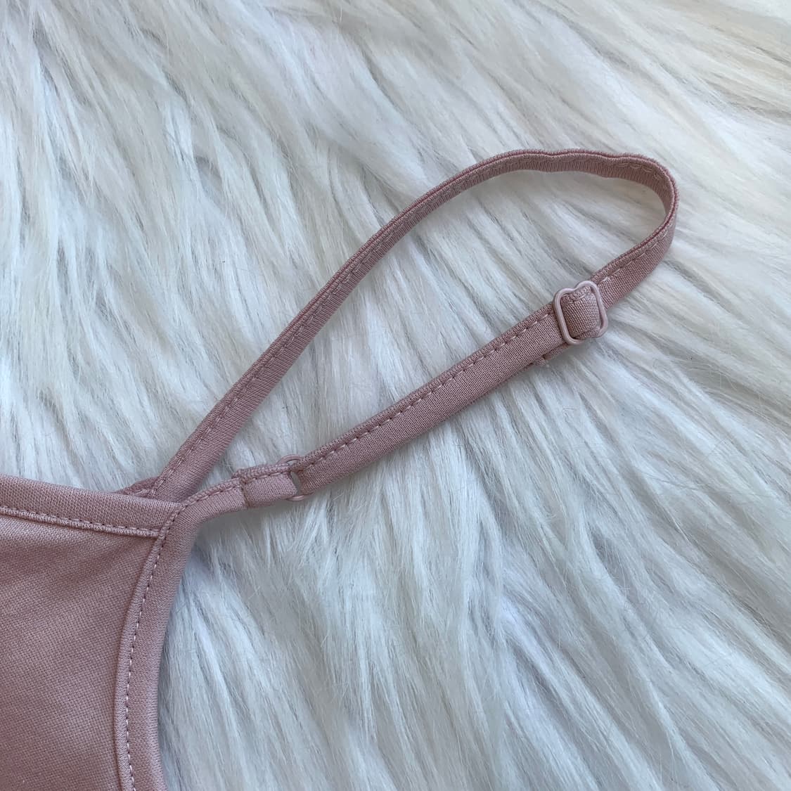 일본 빈티지 SOUP 진주 장식 쉬폰 셔링 나시 1875 상품이미지5