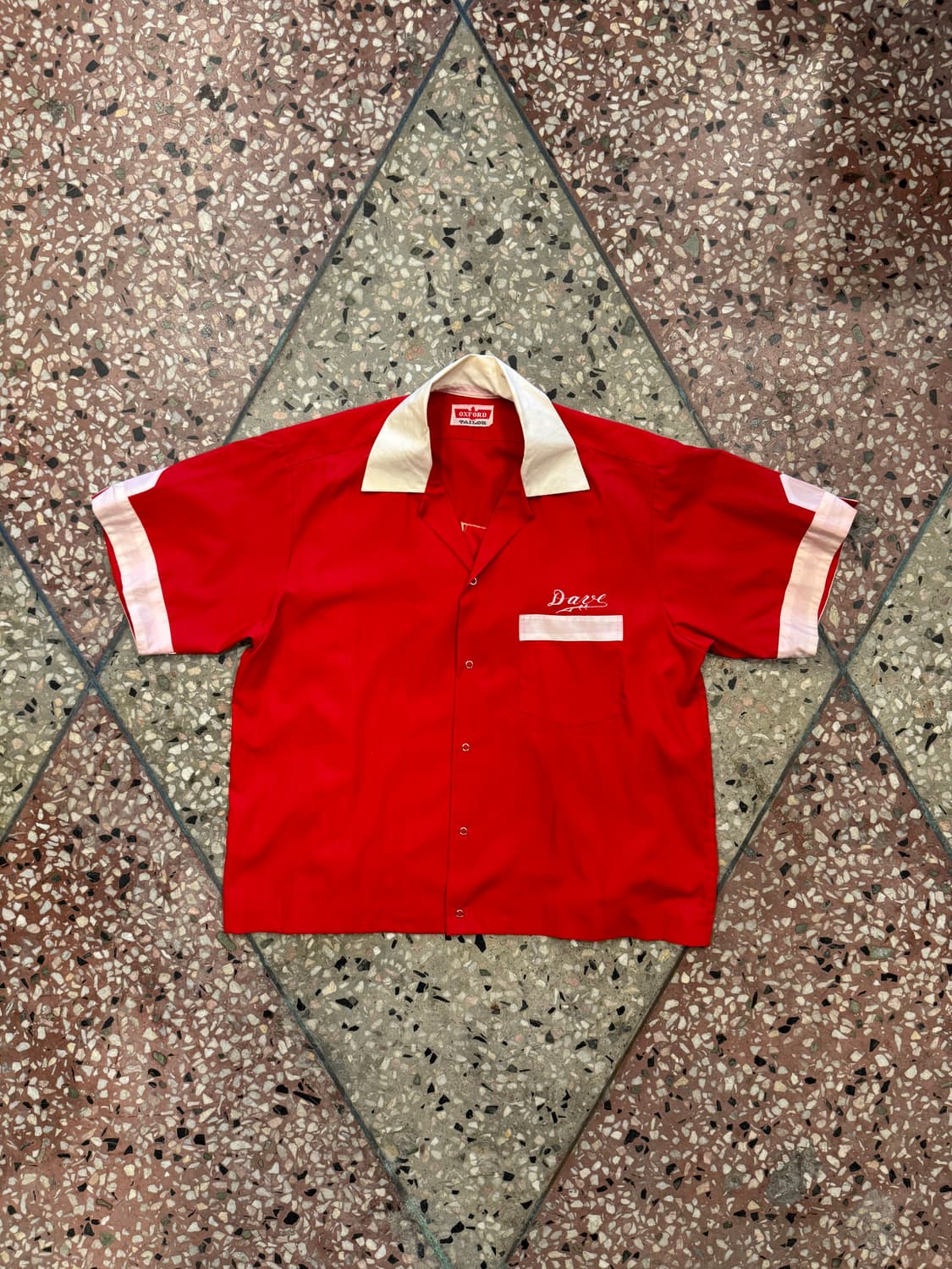 50s Falstaff Okinawa Naha 볼링셔츠 (L) 상품이미지2