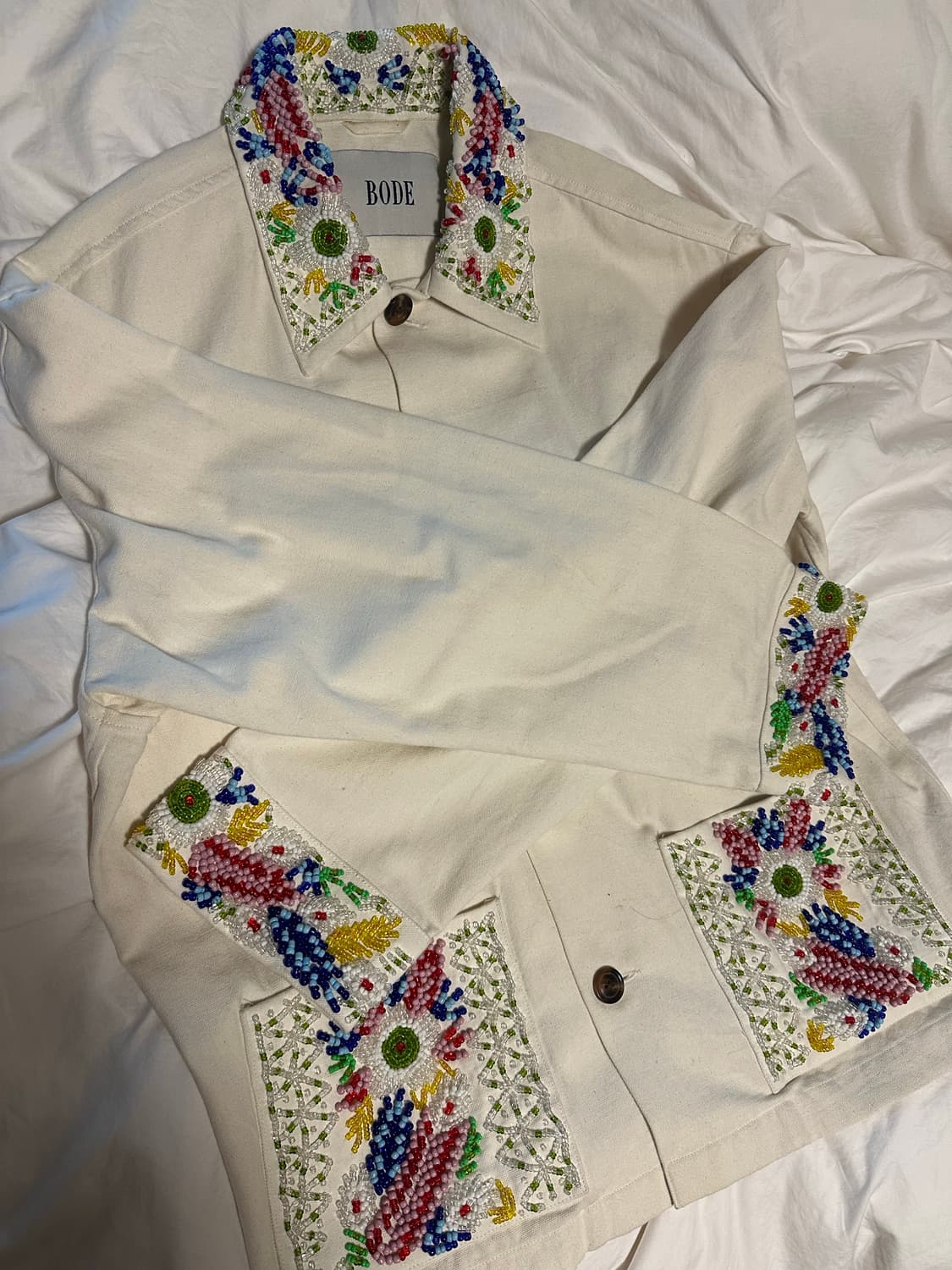Bode 플라워 비즈 자켓 S/M (103-105사이즈) 상품이미지2