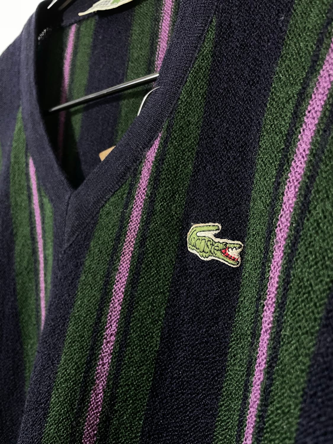 90s 라코스테 스트라이프 니트 상품이미지5
