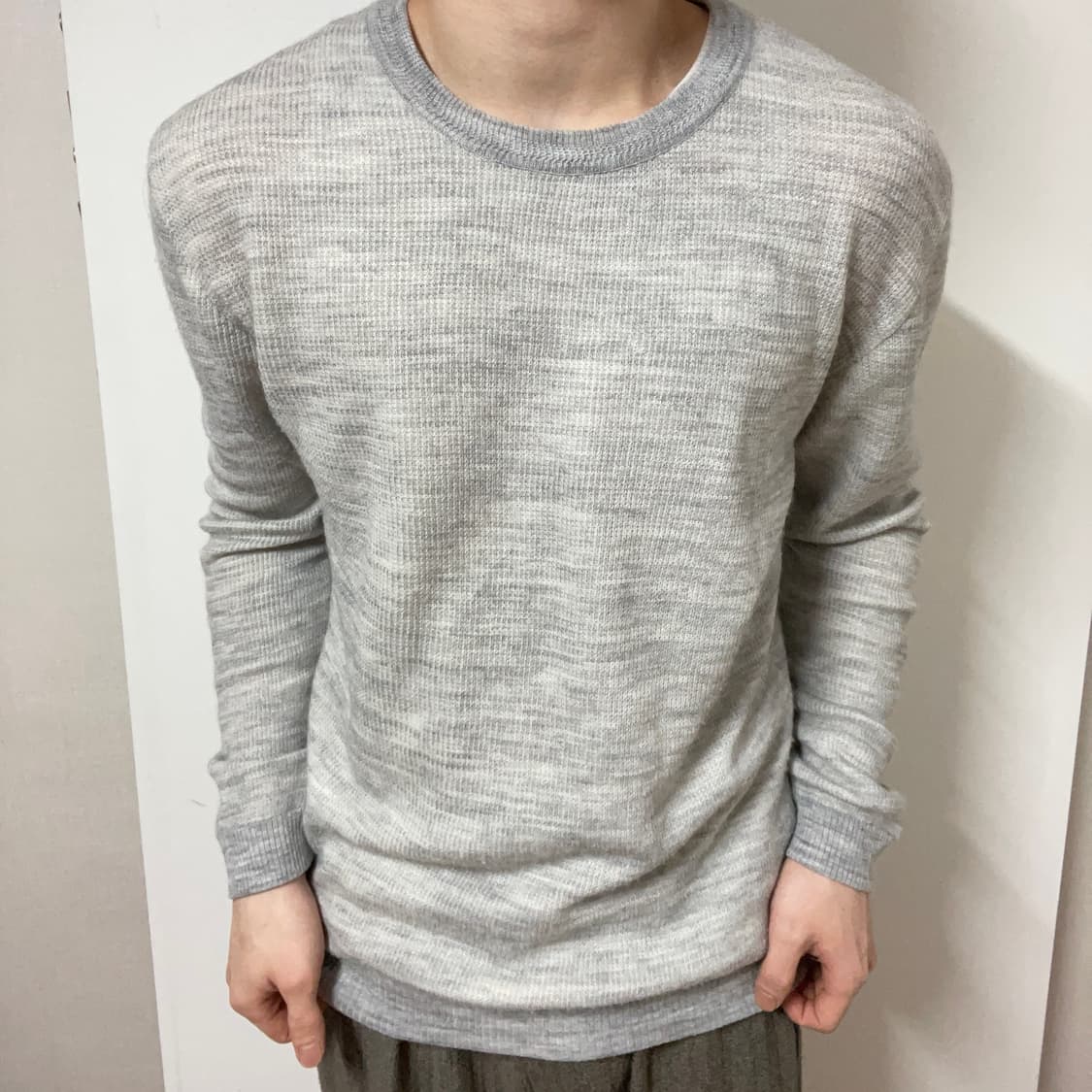 SOLID HOMME GRAY KNIT 상품이미지1