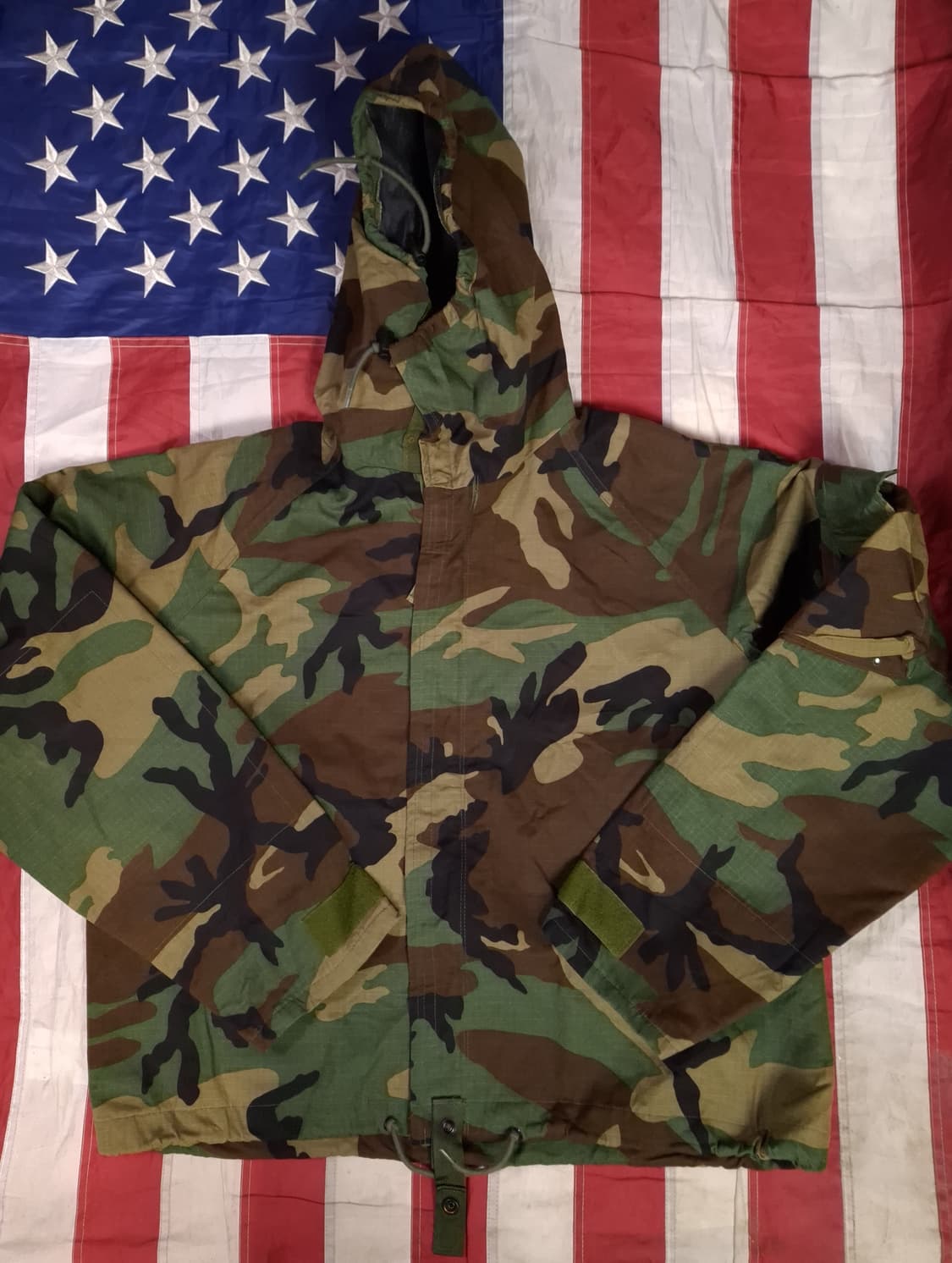 오리지날 미군 지급용 케미칼 가스화생방복 자켓 상품이미지3