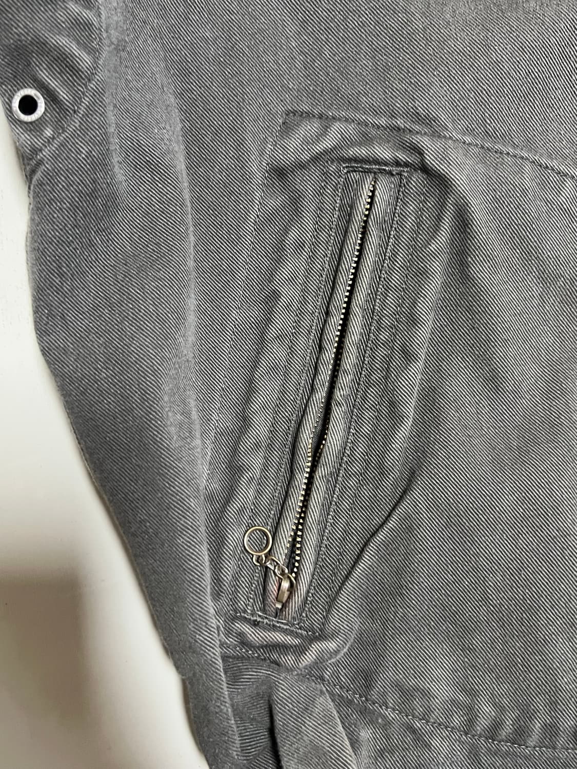 예스아이씨 Patched Zip Jacket Charcoal 사이즈 L 상품이미지5