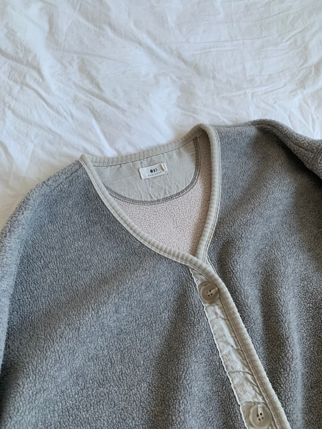 그레이 양털 점퍼 상품이미지3