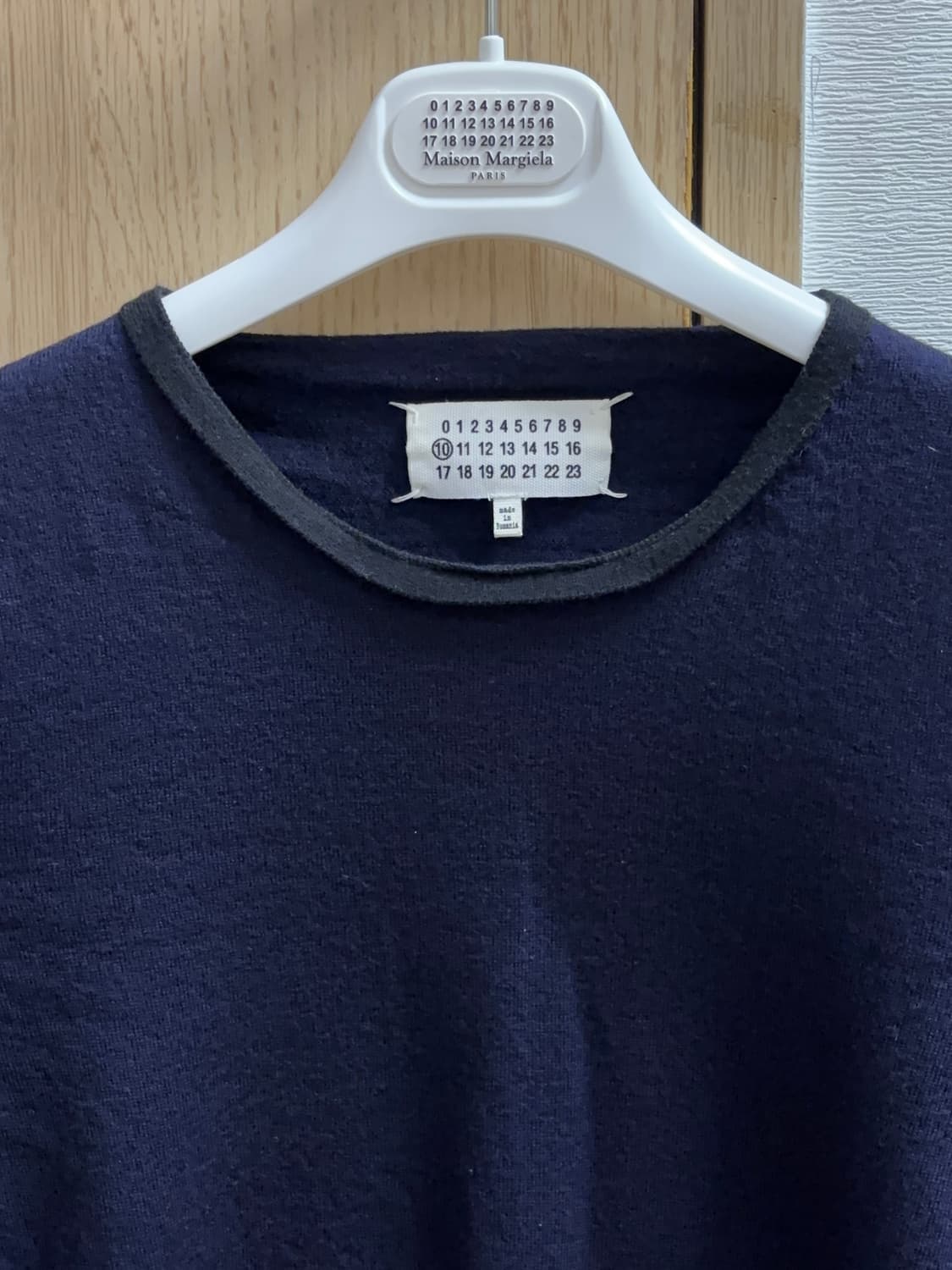 메종 마르지엘라 네이비 니트 S 상품이미지1