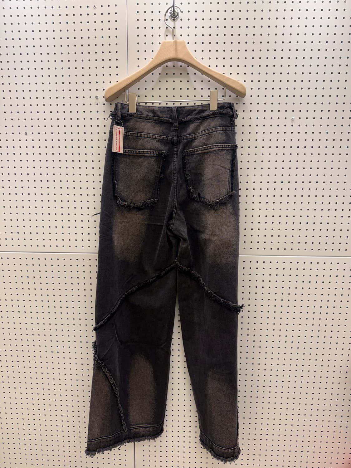 프레이드 패치워크 데님 팬츠 U515 상품이미지4