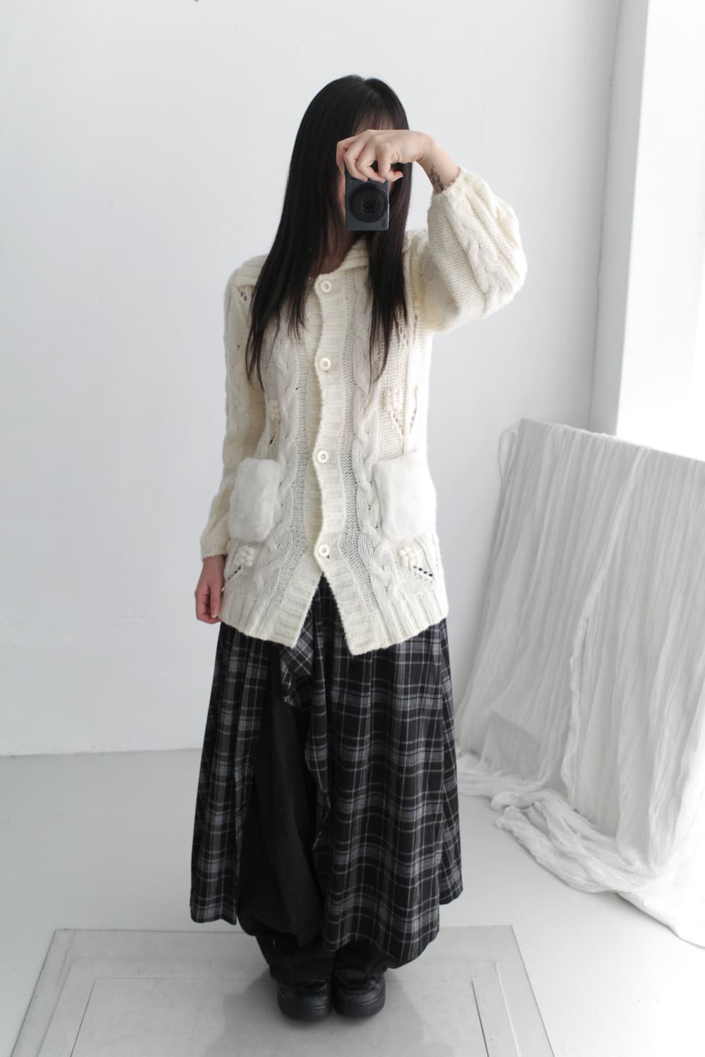 bubble fur cardigun 상품이미지5