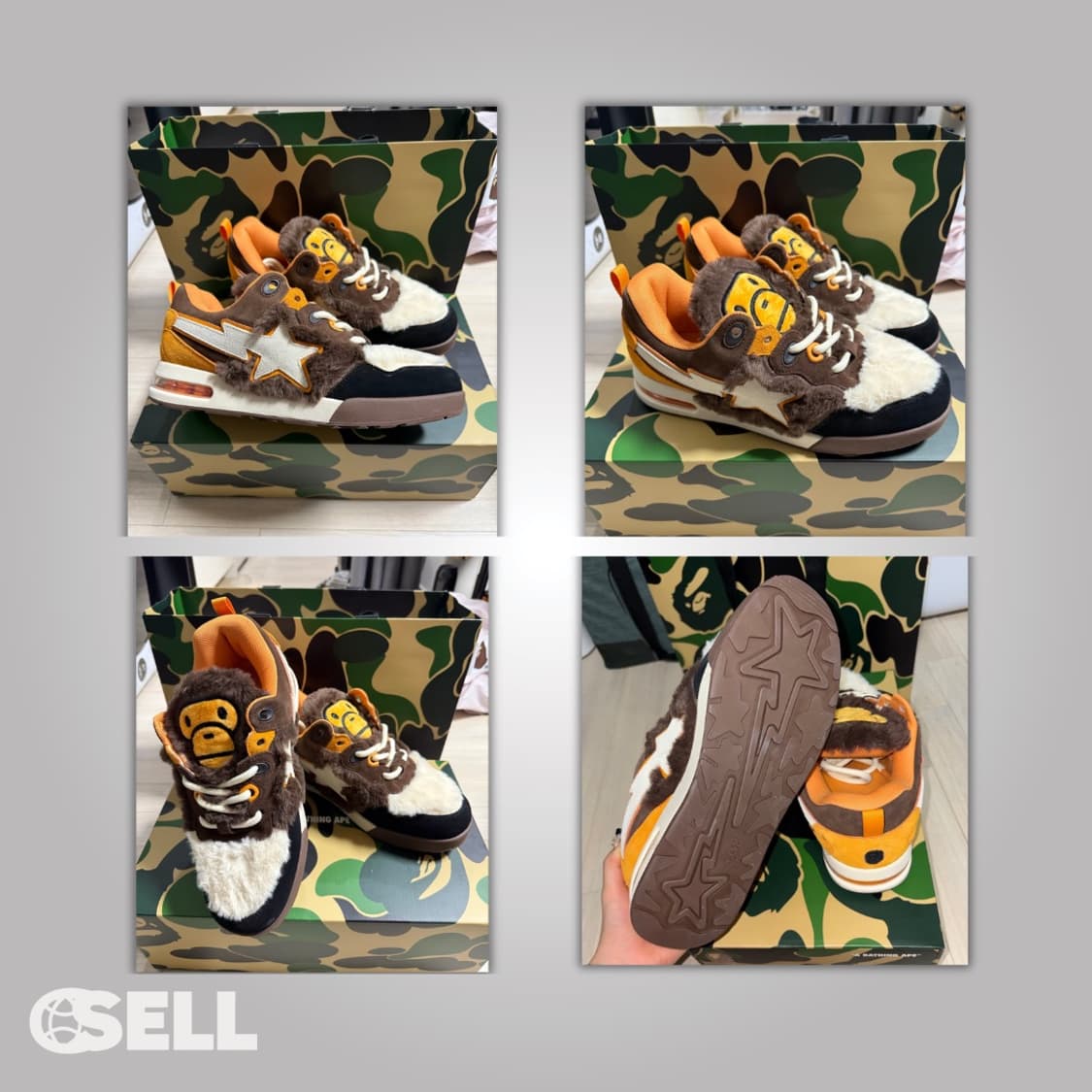 베이프 플립스타 #3 브라운  상품이미지3